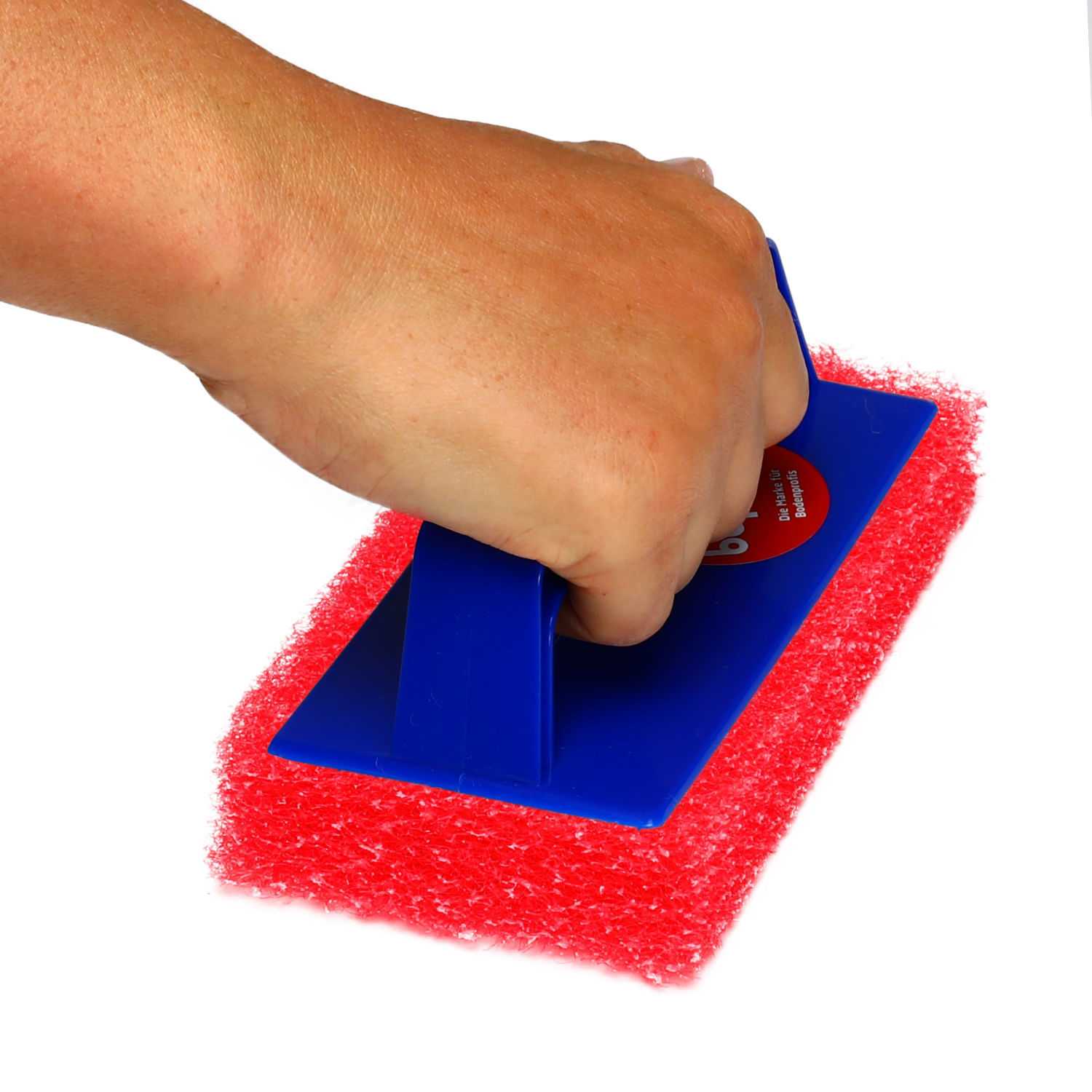Rotes Super-Reinigungspad klein