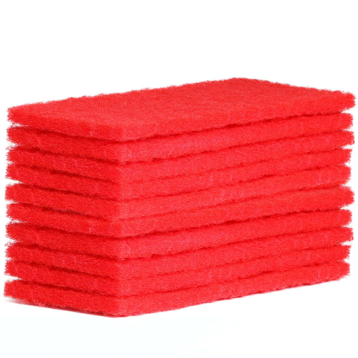 Rotes Normal-Reinigungspad groß
