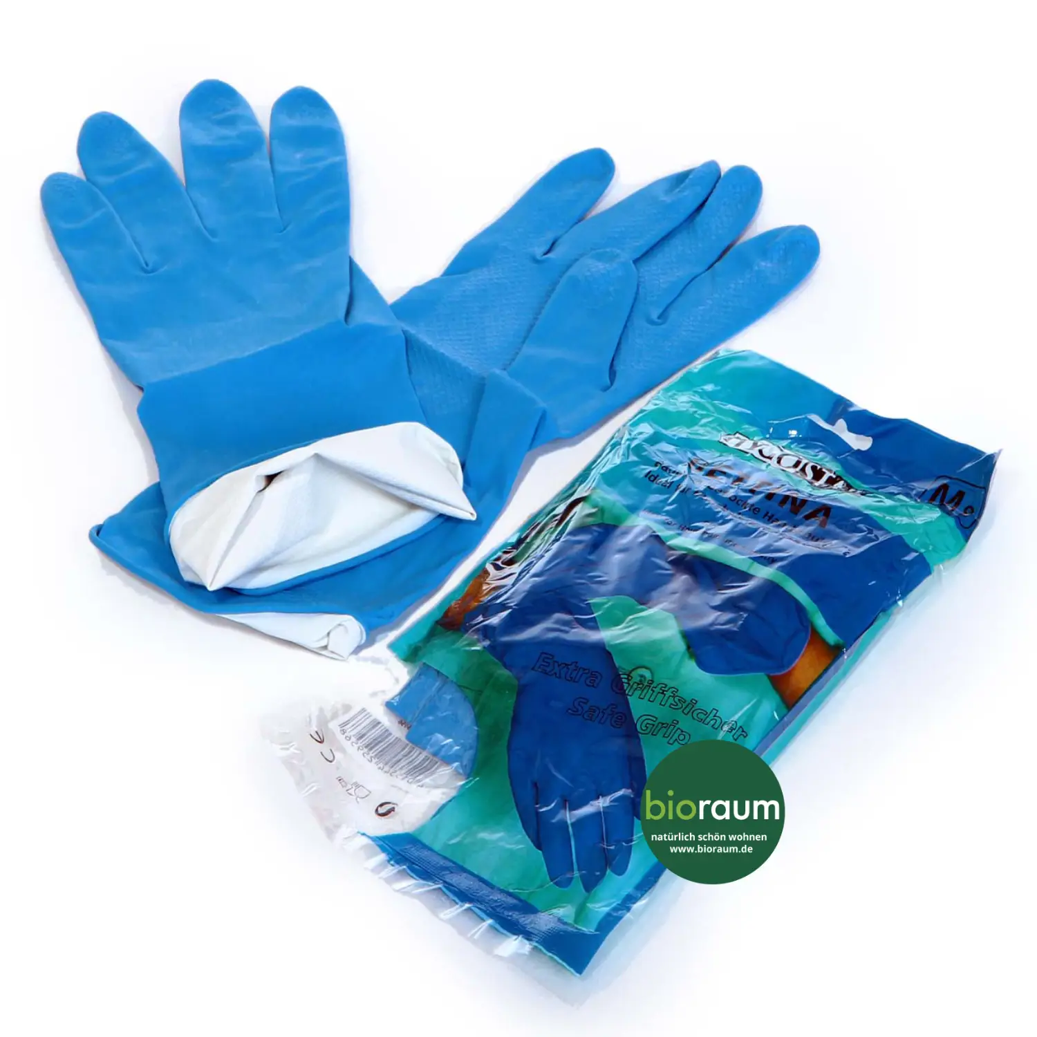 Gummihandschuhe blau