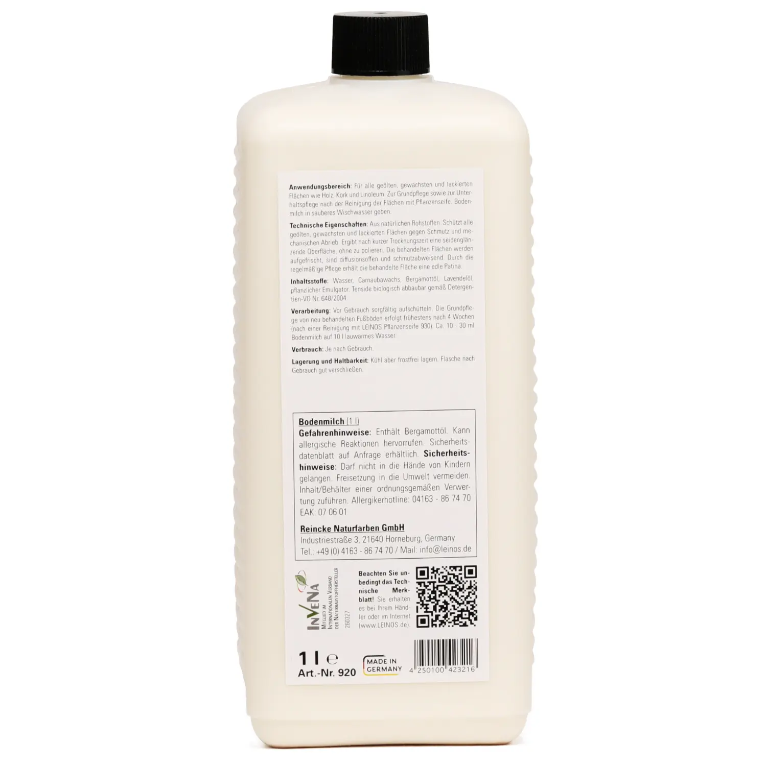 Bodenmilch 920 1 Liter