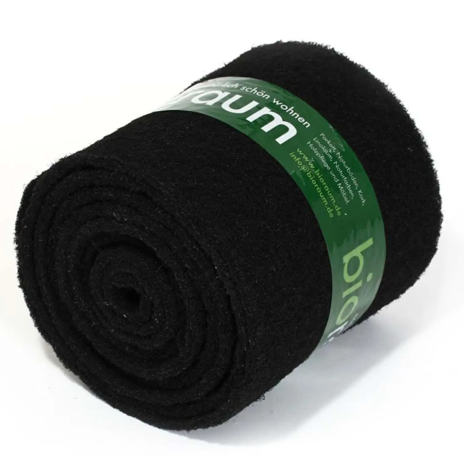 Schwarze Reinigungspads auf Rolle XL