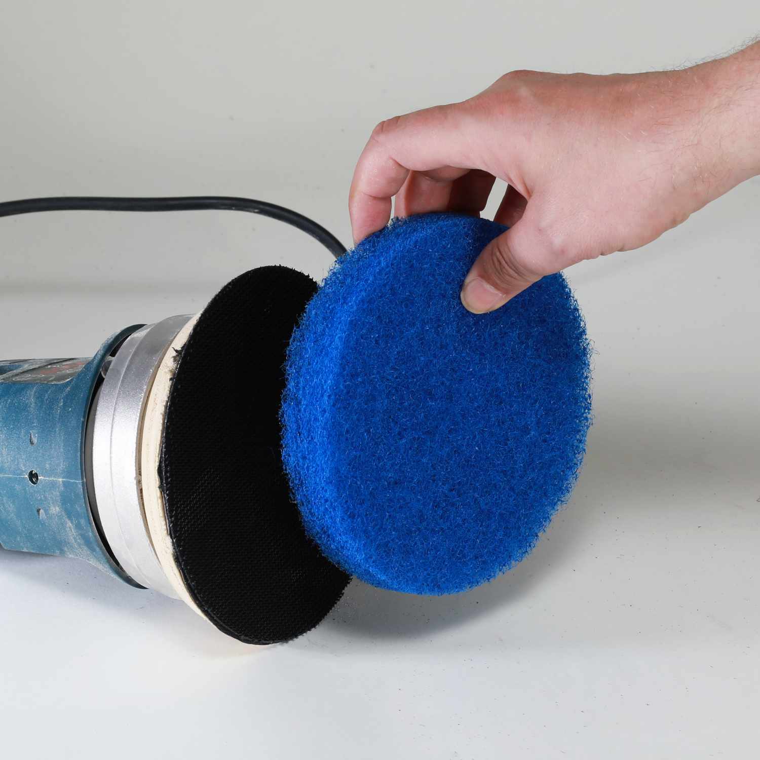Blaues Super-Reinigungspad