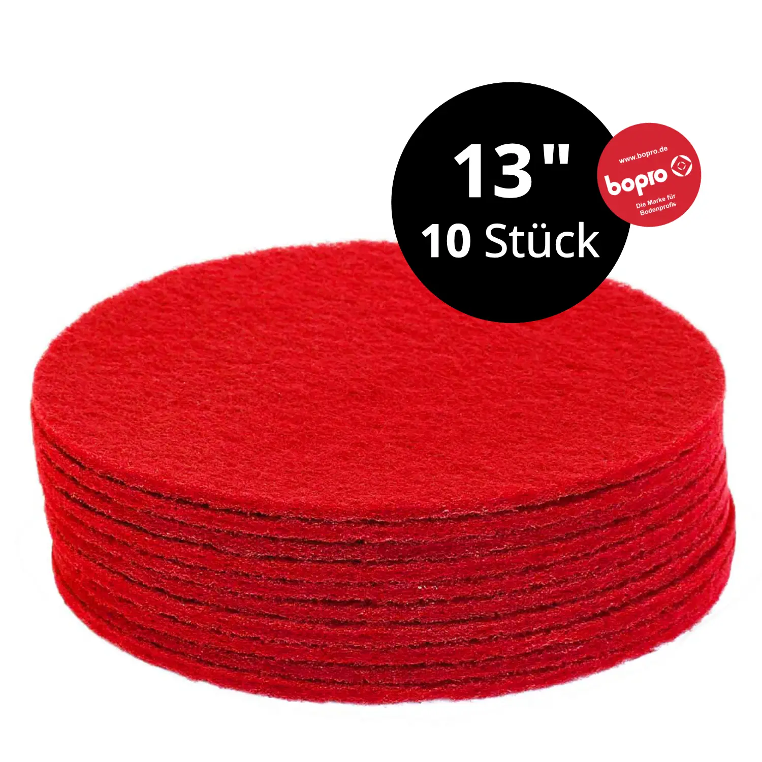 Rotes Normal-Reinigungspad