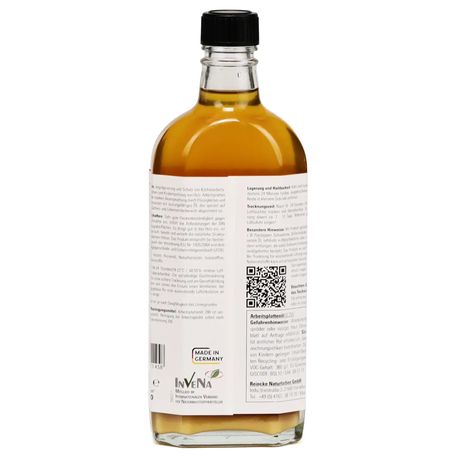 Arbeitsplattenöl 280 Farblos 0,25l