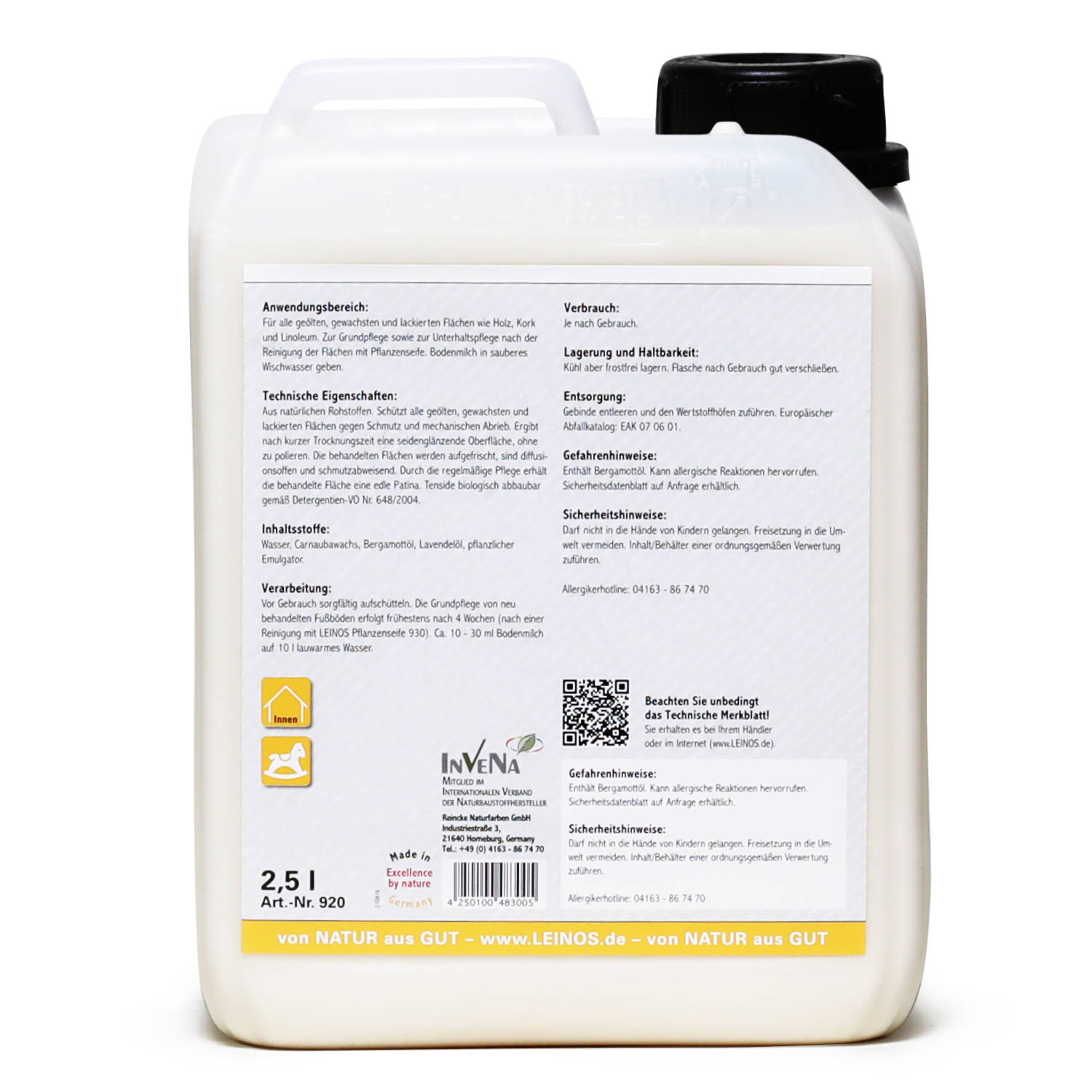 Bodenmilch 920 1 Liter