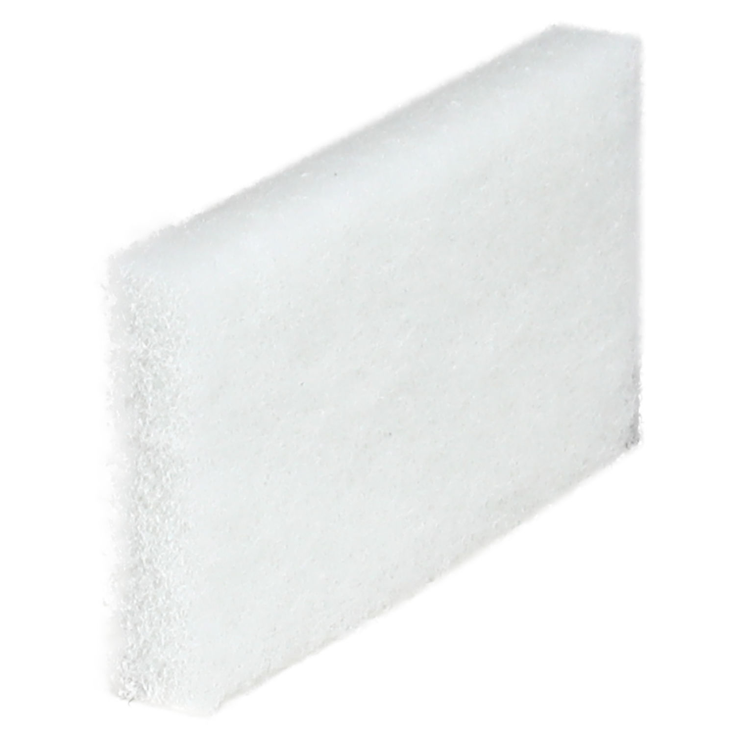 Weißes Super-Polierpad klein