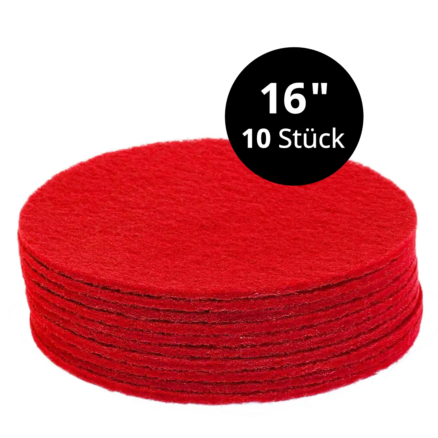 Rotes Normal-Reinigungspad