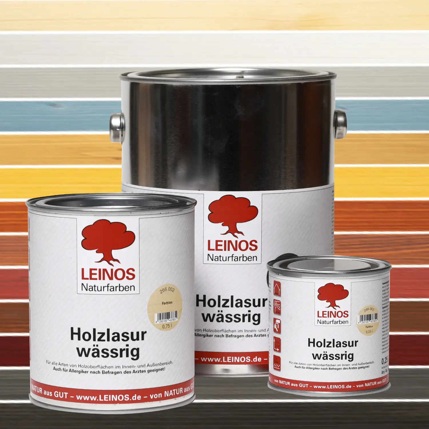 Holzlasur wässrig 266 für innen und außen
